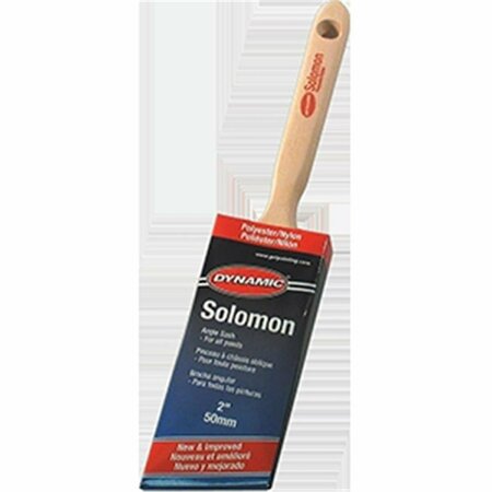 BEAUTYBLADE HB199105 2 in. Solomon Angled Polyester Nylon Brush BE3569262